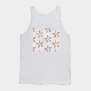 Floral Livorno marble Tank Top